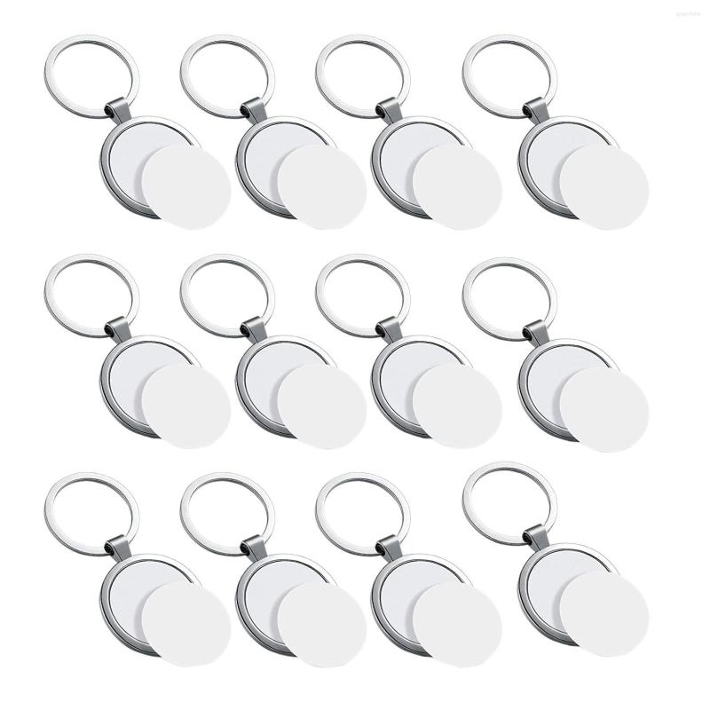 Keychains 12 Pcs Sublimation Blank Keychain Round Heat Transfer Metal Board Key Rings Thick Po
Keychains 12 Pcs Sublimation Blank Keychain Round Heat Transfer Metal Board Key Rings Thick Po