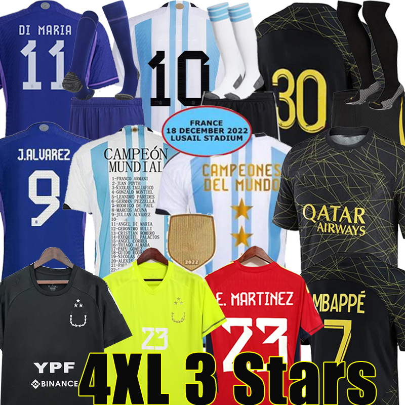 3 Star 2022 Argentina Soccer Jerseys fourth DI MARIA J. ALVAREZ DYBALA MARTINEZ pSGs champions final SPECIAL version MBAPPE 7 Maillot de foot Maillots Kits sock sets, 22-23 home kit+socks
3 Star 2022 Argentina Soccer Jerseys fourth DI MARIA J. ALVAREZ DYBALA MARTINEZ pSGs champions final SPECIAL version MBAPPE 7 Maillot de foot Maillots Kits sock sets, 22-23 home kit+socks
