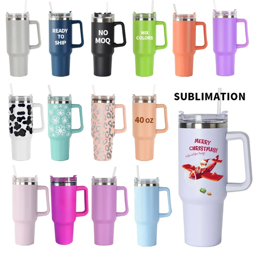 40oz Mug Tumbler With Handle Insulated Tumbler With Lids Straw Stainless Steel Coffee Tumbler Termos Cup GG0221, Clear
40oz Mug Tumbler With Handle Insulated Tumbler With Lids Straw Stainless Steel Coffee Tumbler Termos Cup GG0221, Clear