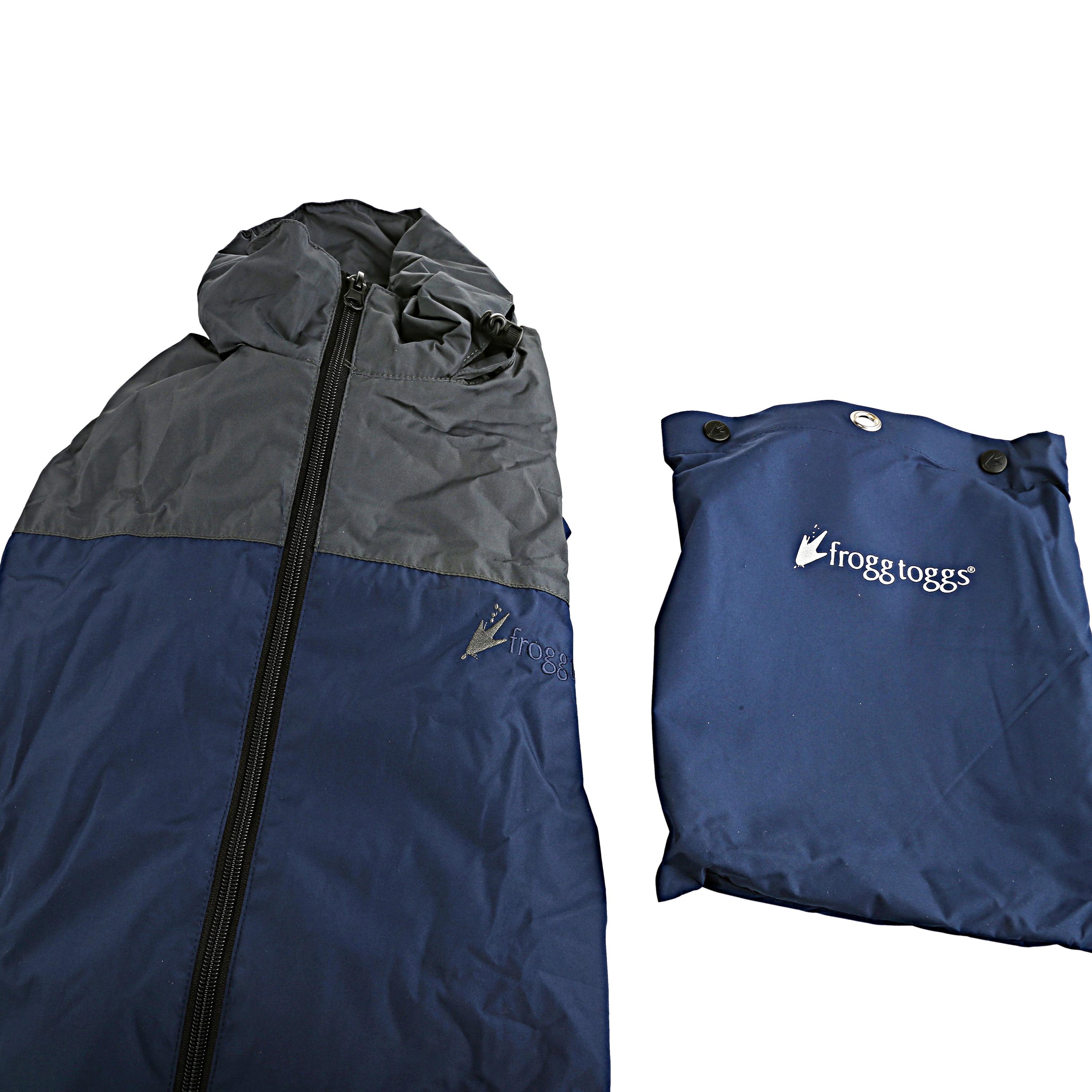 frogg toggs Long Sleeve Windbreaker Open Front Single-Breasted Mid-Length Jacket Men s 1 Pack