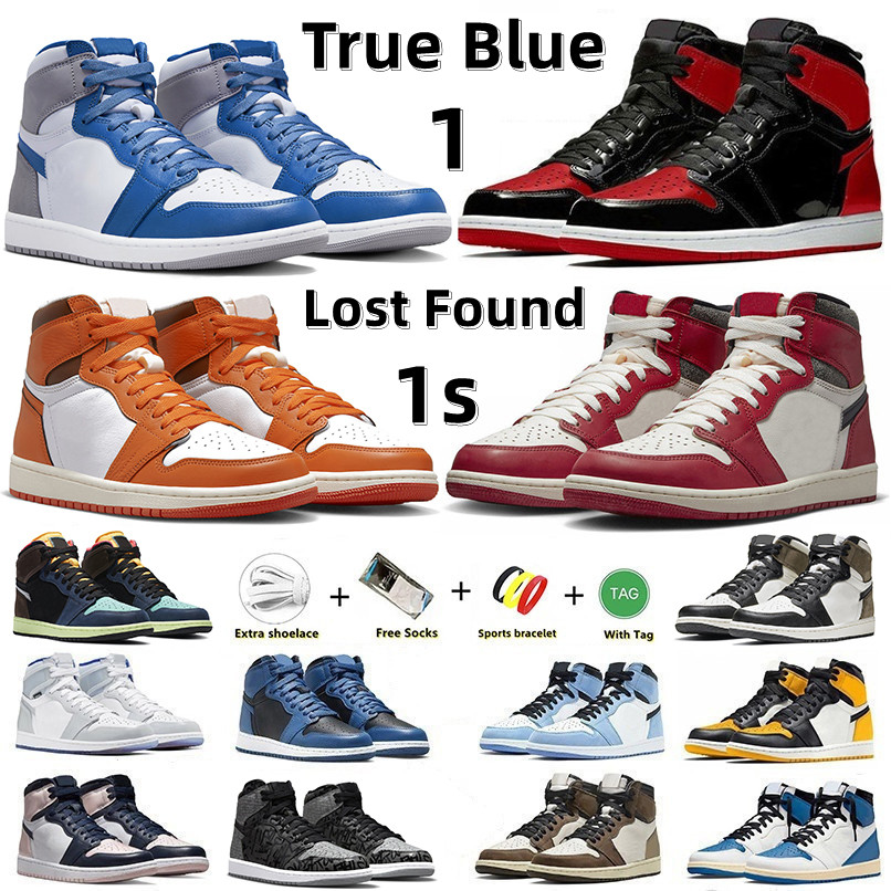 jumpmans 1 Retro High OG Basketball Shoes True Blue Lost Found StarFish Patent Bred Travis Scott Dark Mocha Silver toe Bio hack Men Women Outdoor trainers sports shoe
jumpmans 1 Retro High OG Basketball Shoes True Blue Lost Found StarFish Patent Bred Travis Scott Dark Mocha Silver toe Bio hack Men Women Outdoor trainers sports shoe