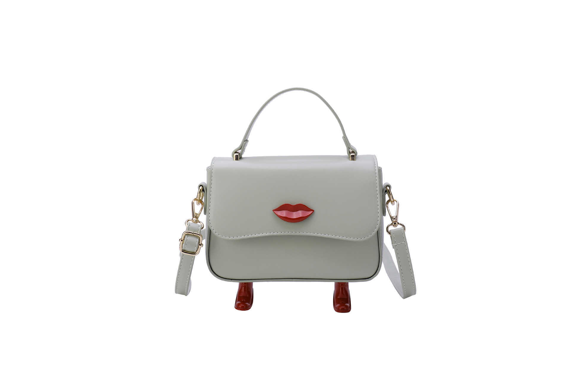 Popular Small Bag Women Fashion Design Funny Ins Cute Portable Cross Body Small Square Bag 230208