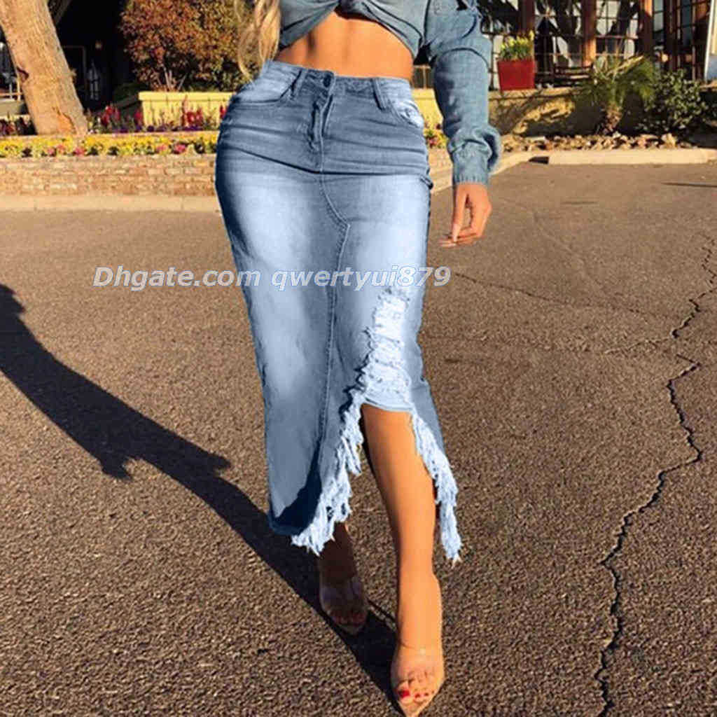 qwertyui87 Women Skirts Summer Plus Size Midi Pencil Skirt Female High Waist Ripped Destroyed Bodycon Street Style Denim Skirt Falda 020823H, Beige
qwertyui87 Women Skirts Summer Plus Size Midi Pencil Skirt Female High Waist Ripped Destroyed Bodycon Street Style Denim Skirt Falda 020823H, Beige