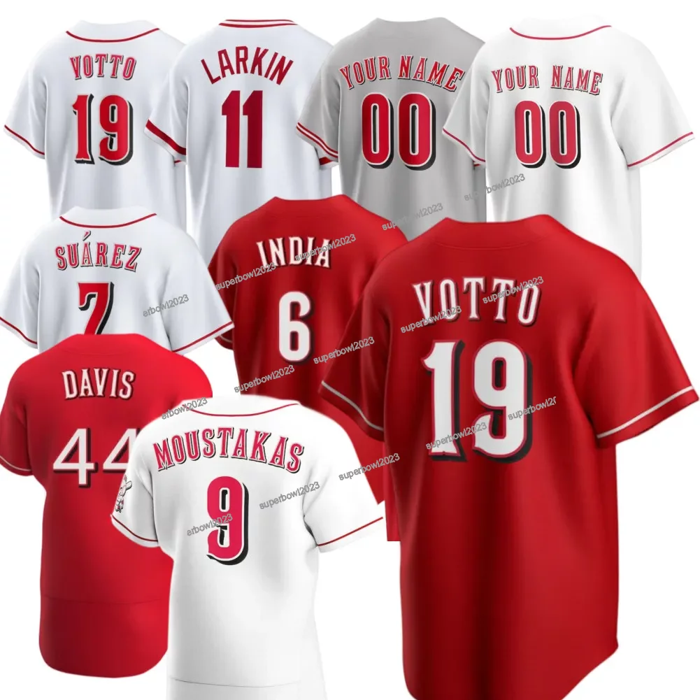 2023 Moustakas Jonathan India Johnny Bench 19 Joey Votto 30 Ken Griffey Jr 11 Barry Larkin 14 Pete Rose 37 Tyler Stephenson Hunter Greene Baseball Jersey, As picture10
2023 Moustakas Jonathan India Johnny Bench 19 Joey Votto 30 Ken Griffey Jr 11 Barry Larkin 14 Pete Rose 37 Tyler Stephenson Hunter Greene Baseball Jersey, As picture10