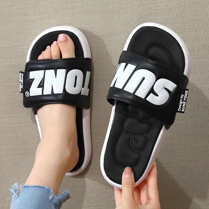 Slippers Soft Summer Women Men's Design Alphabet Flip Flops Casual Couple Tide Shoes Thick Platform Sandals Ladies, Yellow
Slippers Soft Summer Women Men's Design Alphabet Flip Flops Casual Couple Tide Shoes Thick Platform Sandals Ladies, Yellow