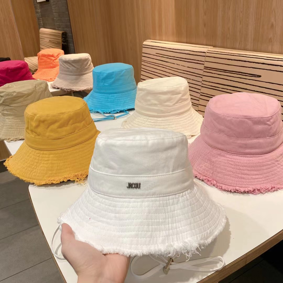 Beanie/Skull Caps Designer Bucket Hat For Women Frayed Cap Casquette Bob Wide Brim Hats Summer Fitted Fisherman Beach
Beanie/Skull Caps Designer Bucket Hat For Women Frayed Cap Casquette Bob Wide Brim Hats Summer Fitted Fisherman Beach
