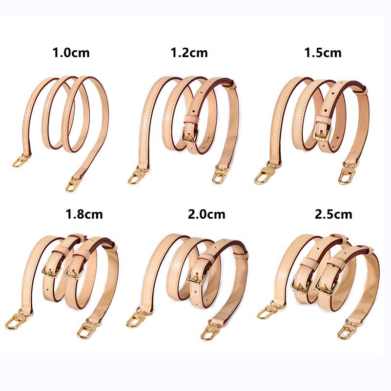 Top Grade Genuine Vachetta Calf Leather Shoulder Strap For Lady Designer Handbag Women Purse Bag Duffle Carry Belt Parts Substitute Adjustable Length 6 Style
Top Grade Genuine Vachetta Calf Leather Shoulder Strap For Lady Designer Handbag Women Purse Bag Duffle Carry Belt Parts Substitute Adjustable Length 6 Style