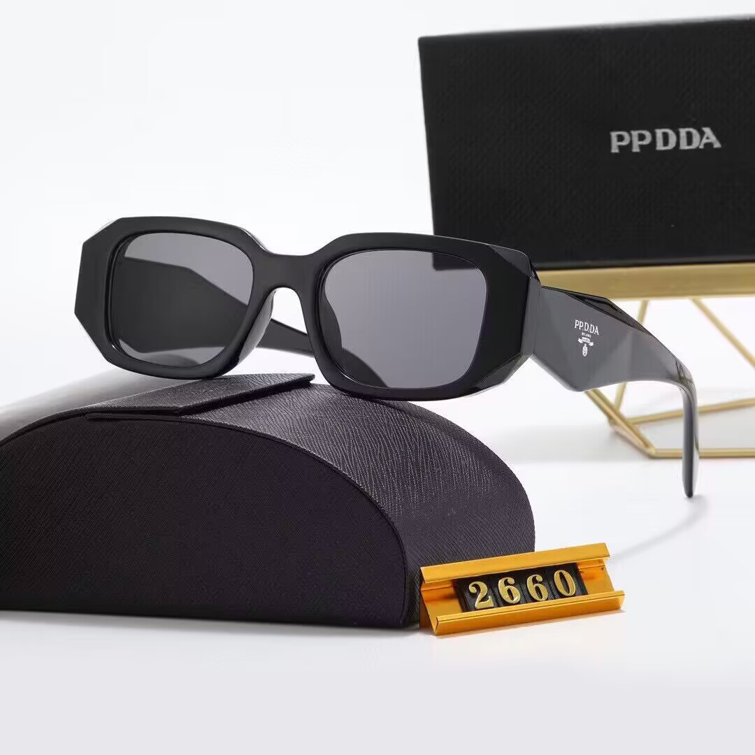 Fashion Designer Sunglasses Classic ppdda Eyeglasses Goggle Outdoor Beach Sun Glasses For Man Woman 11 Color Optional Triangular signature with box
Fashion Designer Sunglasses Classic ppdda Eyeglasses Goggle Outdoor Beach Sun Glasses For Man Woman 11 Color Optional Triangular signature with box