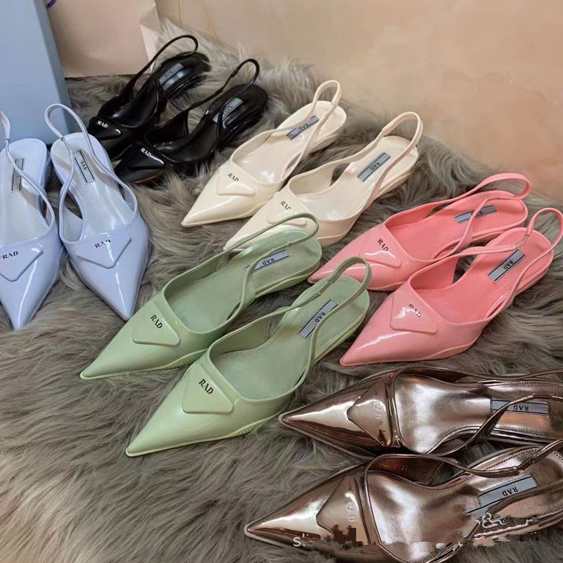 2023 Designer High Heels LADY WOMEN'S Triangle Sandals Mitten Heel Pointed Toe Shoes Pumps Dress Shoe Business Affairs Slingback Slippers Summer Rubber Slides, Zypm02 green
2023 Designer High Heels LADY WOMEN'S Triangle Sandals Mitten Heel Pointed Toe Shoes Pumps Dress Shoe Business Affairs Slingback Slippers Summer Rubber Slides, Zypm02 green