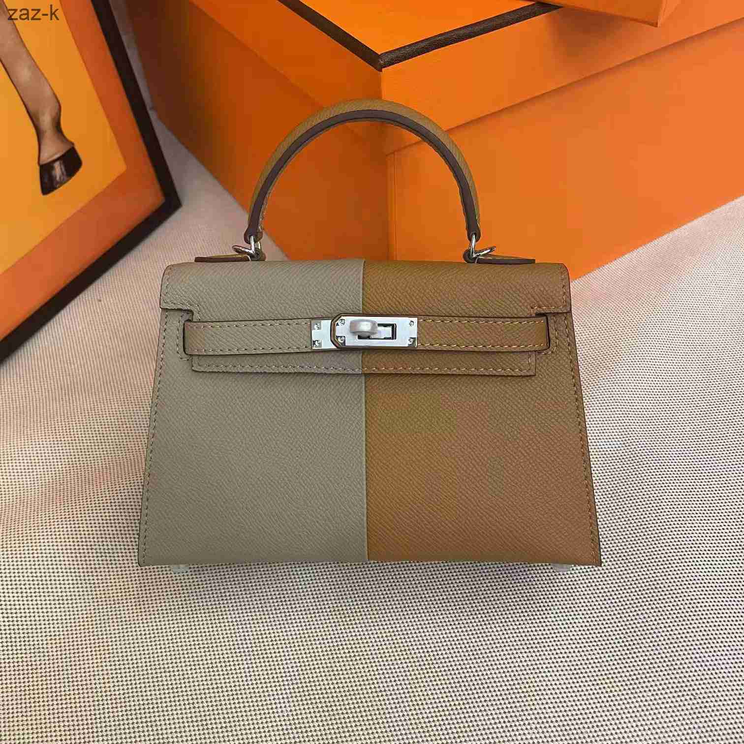 Generation Kellies Bag Quality Leather Designer Second 2023 Bags Mini Palm Herme High Print 19cm Handbag Ep Pattern Messenger Nep9, Golden brown
Generation Kellies Bag Quality Leather Designer Second 2023 Bags Mini Palm Herme High Print 19cm Handbag Ep Pattern Messenger Nep9, Golden brown