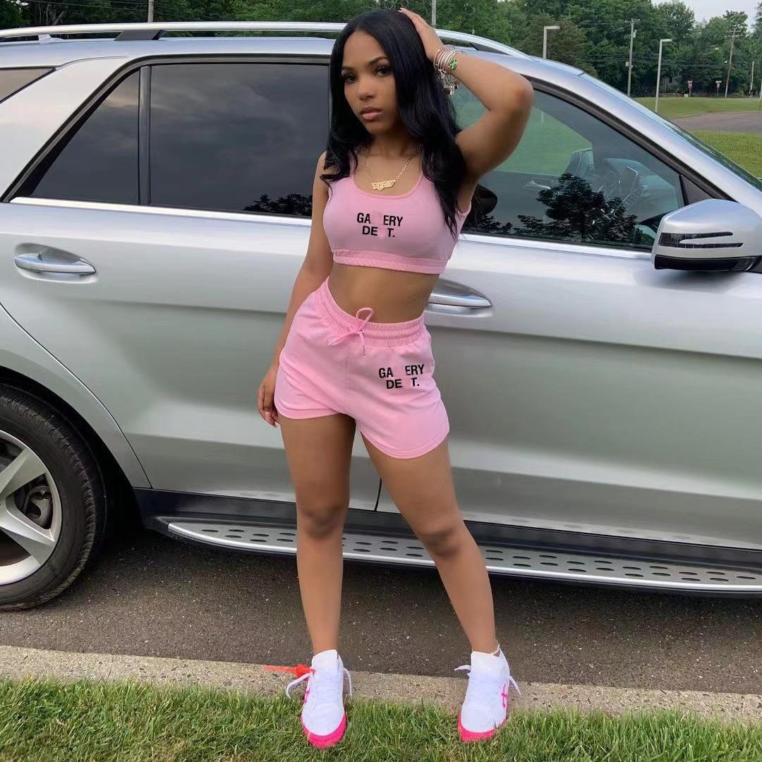 Designer Women's Two Piece Pants Sexy Two Pieces Set Ladies Tracksuit Sets Comfortable material Casual Short Suits
Designer Women's Two Piece Pants Sexy Two Pieces Set Ladies Tracksuit Sets Comfortable material Casual Short Suits