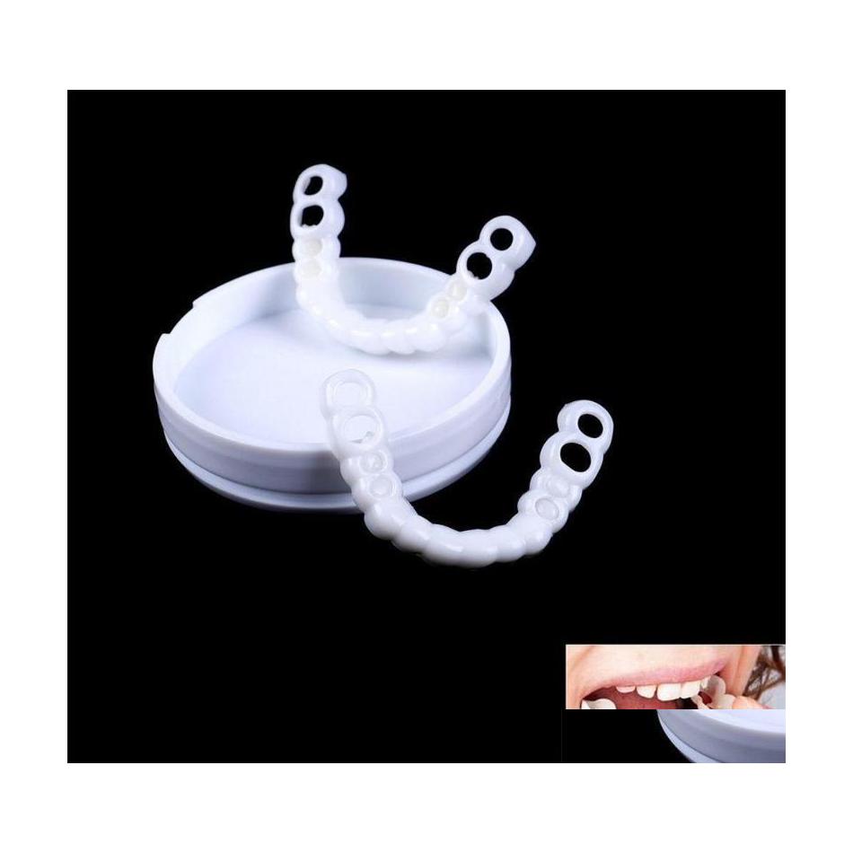 Party Favor 1Pair Sile Fake Teeth Upper False Tooth Er Smile Denture Care Oral Plastic Whitening Drop Delivery Home Garden Festive S Dhgmv
Party Favor 1Pair Sile Fake Teeth Upper False Tooth Er Smile Denture Care Oral Plastic Whitening Drop Delivery Home Garden Festive S Dhgmv