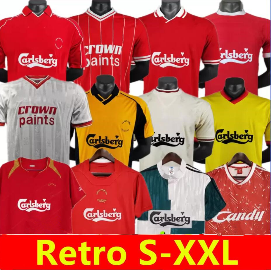 

DALGLISH Retro soccer Jersey Man McMANAMAN 04 05 FOWLER 1989 Maillot 06 07 Barnes 08 09 Rush 97 95 96 93 85 TORRES 82 89 91 Maillot 85 86 men Kits, 81-84 home