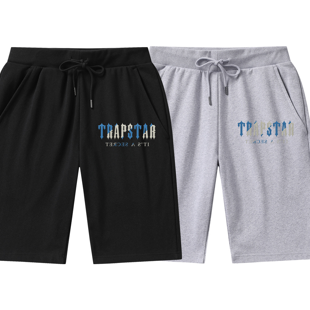 2023 shorts Trapstar shorts men's knitted cotton loose casual sports pants for summer wear large five-piece pants for young designers to wear trend -3xl, Gray small label
2023 shorts Trapstar shorts men's knitted cotton loose casual sports pants for summer wear large five-piece pants for young designers to wear trend -3xl, Gray small label