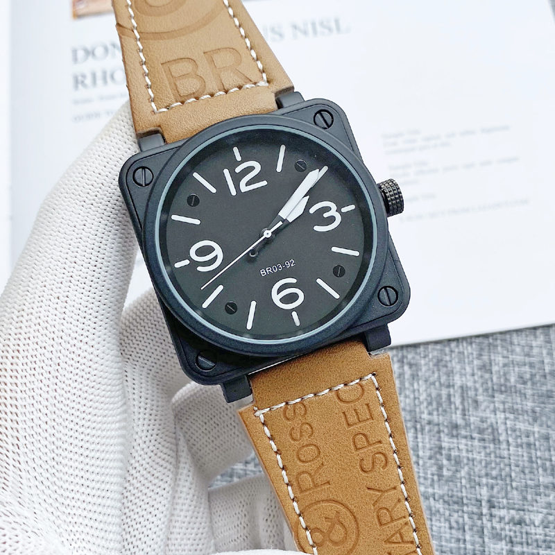 2023 Wristwatches Men Automatic Mechanical Watch Bell Brown Leather Black Rubber Ross Wristwatches Multifunction Six Stitches vm06, 02
2023 Wristwatches Men Automatic Mechanical Watch Bell Brown Leather Black Rubber Ross Wristwatches Multifunction Six Stitches vm06, 02