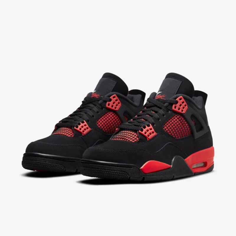 Mens Jumpman 4 Red Thunder Basketball Shoes Womens 4s IV Black Multi-Color Crimson Designer Sports Sneakers Ship With Shoebox
Mens Jumpman 4 Red Thunder Basketball Shoes Womens 4s IV Black Multi-Color Crimson Designer Sports Sneakers Ship With Shoebox