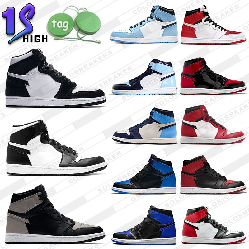 2022 Mens Jumpman 1 OG Men Basketball Shoes 1s Bred Patent University Blue Stage Haze Hyper Royal Dark Mocha UNC Visionaire Heritage Women Sneakers Trainers Size 36-46, 18
2022 Mens Jumpman 1 OG Men Basketball Shoes 1s Bred Patent University Blue Stage Haze Hyper Royal Dark Mocha UNC Visionaire Heritage Women Sneakers Trainers Size 36-46, 18
