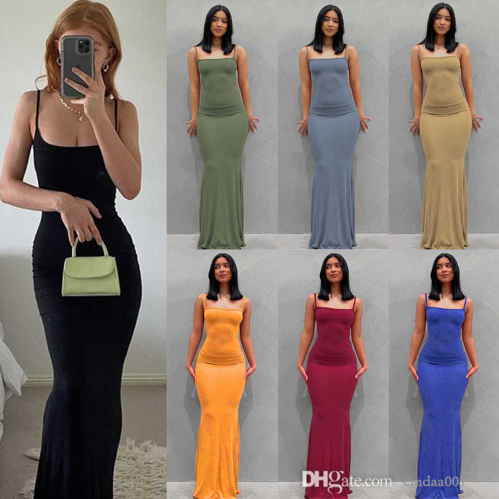Plus Size Womens Dreses Woman Skims Suspenders Solid Color Bodycon Sexy Dress Casual Slim Sling Home Female Skirts, Short sleeve - brown
Plus Size Womens Dreses Woman Skims Suspenders Solid Color Bodycon Sexy Dress Casual Slim Sling Home Female Skirts, Short sleeve - brown