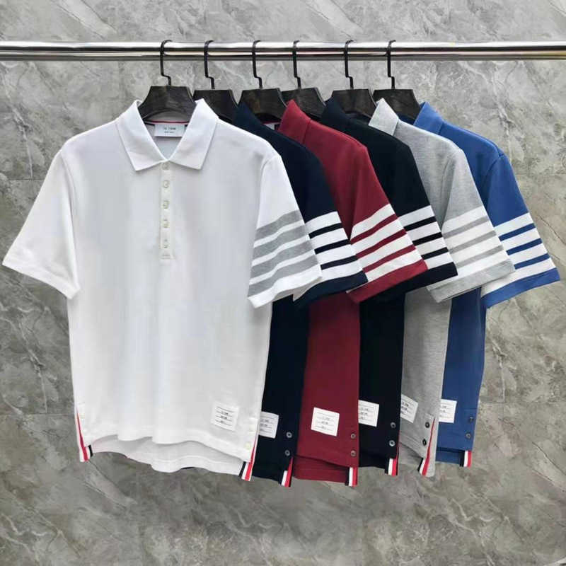 T-shirts Tom Tee Brown Short Sleeve Round Neck 23SS Stripe Leisure Casual Fashion Designer Classic Polo Shirt Tb Summer Basic Four Bar Lapel THJK, Navy
T-shirts Tom Tee Brown Short Sleeve Round Neck 23SS Stripe Leisure Casual Fashion Designer Classic Polo Shirt Tb Summer Basic Four Bar Lapel THJK, Navy