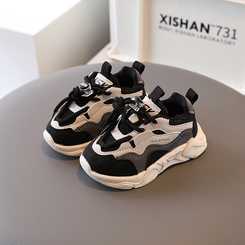 Sneakers Kids Sport Shoes Fashion Mesh Breathable Boys Spring Autumn Children Girls Outdoor Running 230308