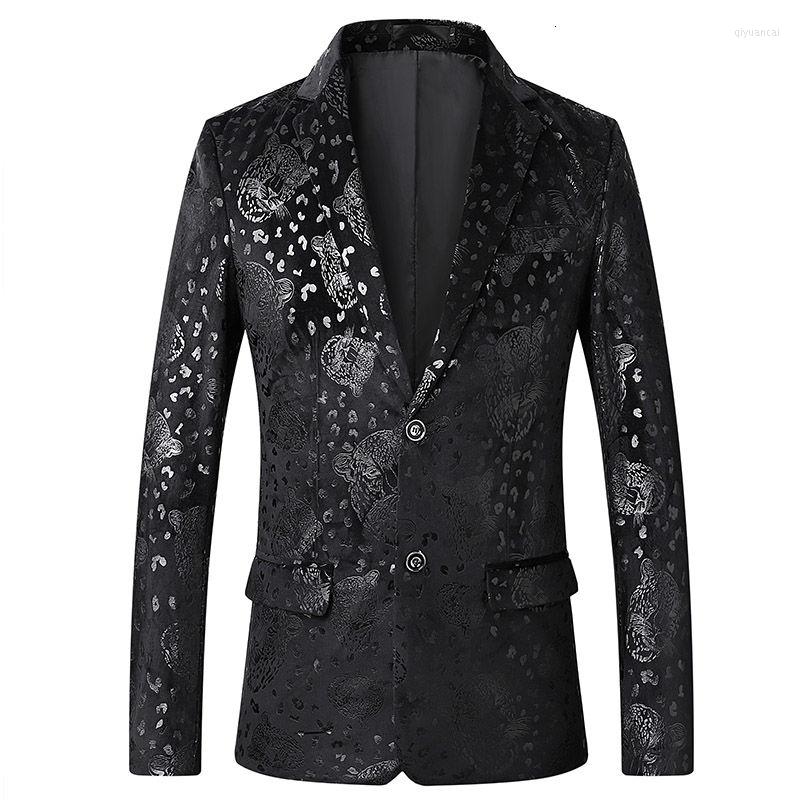 Men's Suits 2023 Spring Slim Leopard Print Suit Jackets Brand Men Blazer Fashion Long Sleeve One Button Jacket Plus Size 5XL, Black
Men's Suits 2023 Spring Slim Leopard Print Suit Jackets Brand Men Blazer Fashion Long Sleeve One Button Jacket Plus Size 5XL, Black