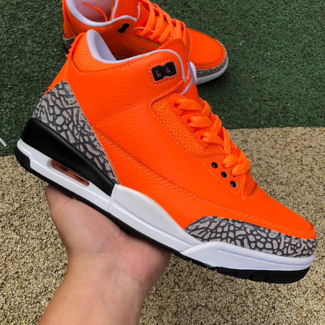 Men 3s III Basketball Shoes Jumpman 3 Orange White Cement Grey Outfit Sportswear WithOriginal Boxes Ship Out
Men 3s III Basketball Shoes Jumpman 3 Orange White Cement Grey Outfit Sportswear WithOriginal Boxes Ship Out