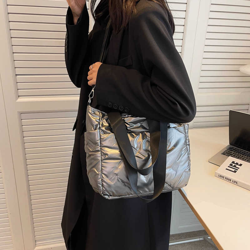 CMM Winter Big Waterproof Cloth Totes Bag for Women 2023 Trend Design Shoulder Bag Female Crossbody Shopping Handbags