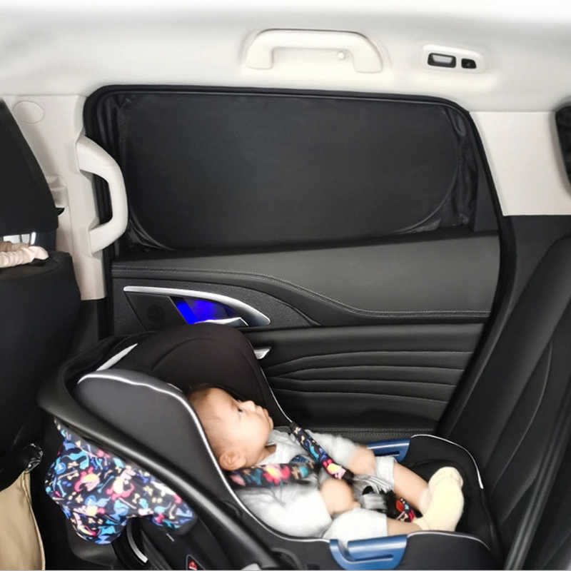 Car Sun Shade For Tesla Model 3 Y X S 2021 2022 Windshield Sunshade Cover Protector Front Side Window Privacy Blind Shading Kids