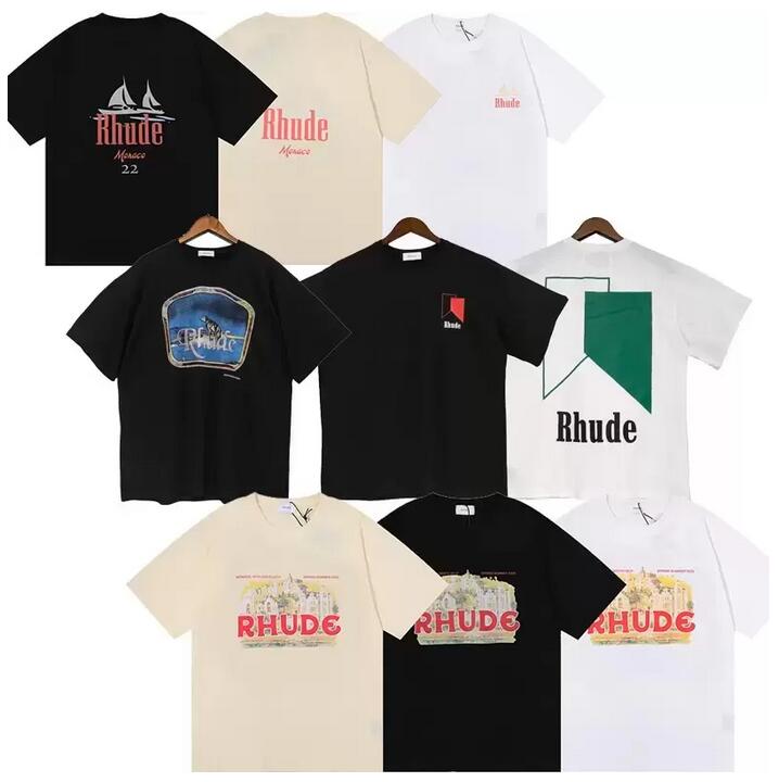 RHUDE 21 22 SS America INS Tide Brand Mens T-Shirts Round Neck Tee Printed men and women short-sleeved Casual Loose Fashion High Street Tops, Cus11
RHUDE 21 22 SS America INS Tide Brand Mens T-Shirts Round Neck Tee Printed men and women short-sleeved Casual Loose Fashion High Street Tops, Cus11