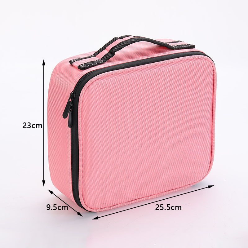 Cosmetic Bags Cases Professional Female Makeup Case Brush Make Up Storage Box Trousse Maquillage Beauty Nail Tool Women Cosmetic Organizer Suitcase 23
