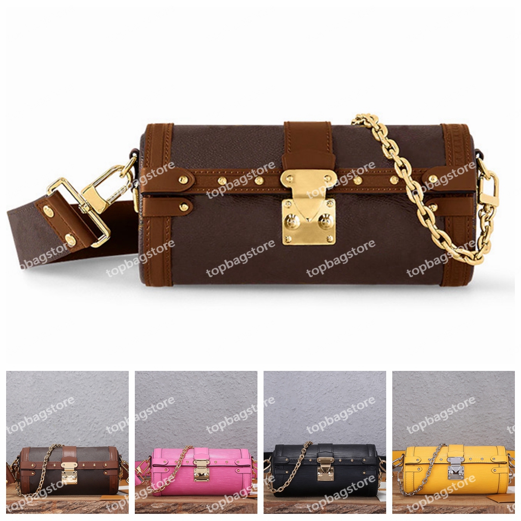 PAPILLON TRUNK BAG Designer Chain Strap Shoulder Bag Crossbody Leather Fashion Classic Black Epi Women Lady Vintage Bags, Lpl01
PAPILLON TRUNK BAG Designer Chain Strap Shoulder Bag Crossbody Leather Fashion Classic Black Epi Women Lady Vintage Bags, Lpl01