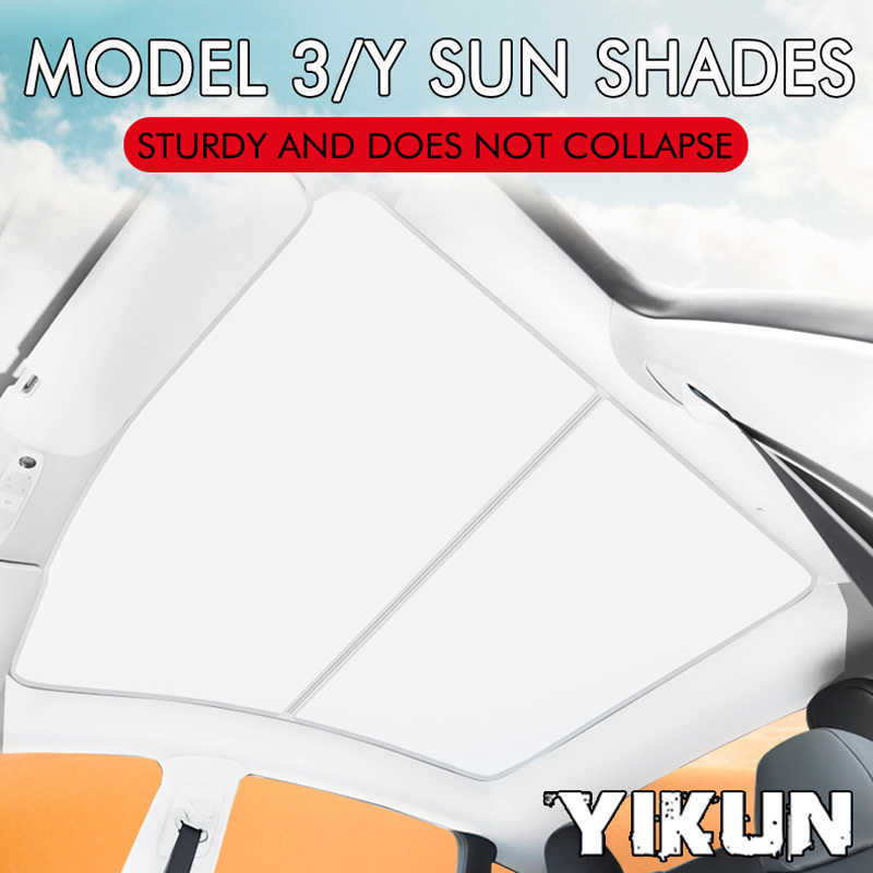 Front Rear Sunroof Windshield Skylight Blind Shading NetUpgrade Sun Shades Glass Roof Sunshade For Tesla Model 3/Y 2021 2022
Front Rear Sunroof Windshield Skylight Blind Shading NetUpgrade Sun Shades Glass Roof Sunshade For Tesla Model 3/Y 2021 2022