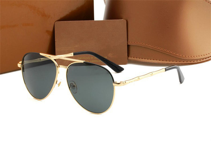 2023 designer brand classic pilot sunglasses american eyewear fashion women sun glasses UV400 gold frame eyeglass mirror 58mm lens sunglass for men with box
2023 designer brand classic pilot sunglasses american eyewear fashion women sun glasses UV400 gold frame eyeglass mirror 58mm lens sunglass for men with box