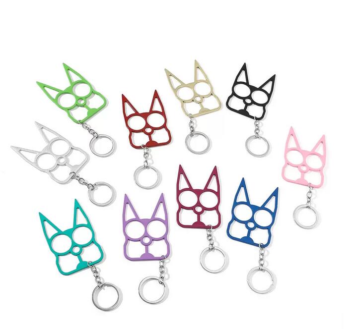 Creative Portable Self Defense Cat Keychain Cartoon Cats Finger Tiger Set Two Buckle Self-defense Broken Windows Machine Buckle Pendant for Women Men
Creative Portable Self Defense Cat Keychain Cartoon Cats Finger Tiger Set Two Buckle Self-defense Broken Windows Machine Buckle Pendant for Women Men