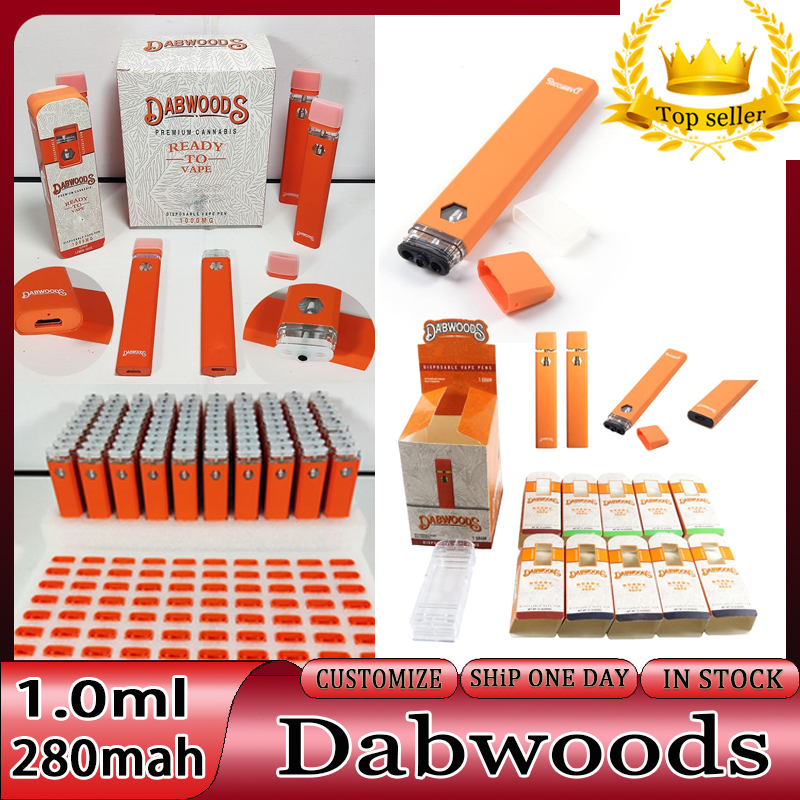 1.0ml Dabwoods Disposable Empty Vape Pens Mod cigarettes 280mah Rechargeable Battery Empty 510 battery Vaporizer Pens Cartridge Box Packaging Allow Customize OEM
1.0ml Dabwoods Disposable Empty Vape Pens Mod cigarettes 280mah Rechargeable Battery Empty 510 battery Vaporizer Pens Cartridge Box Packaging Allow Customize OEM