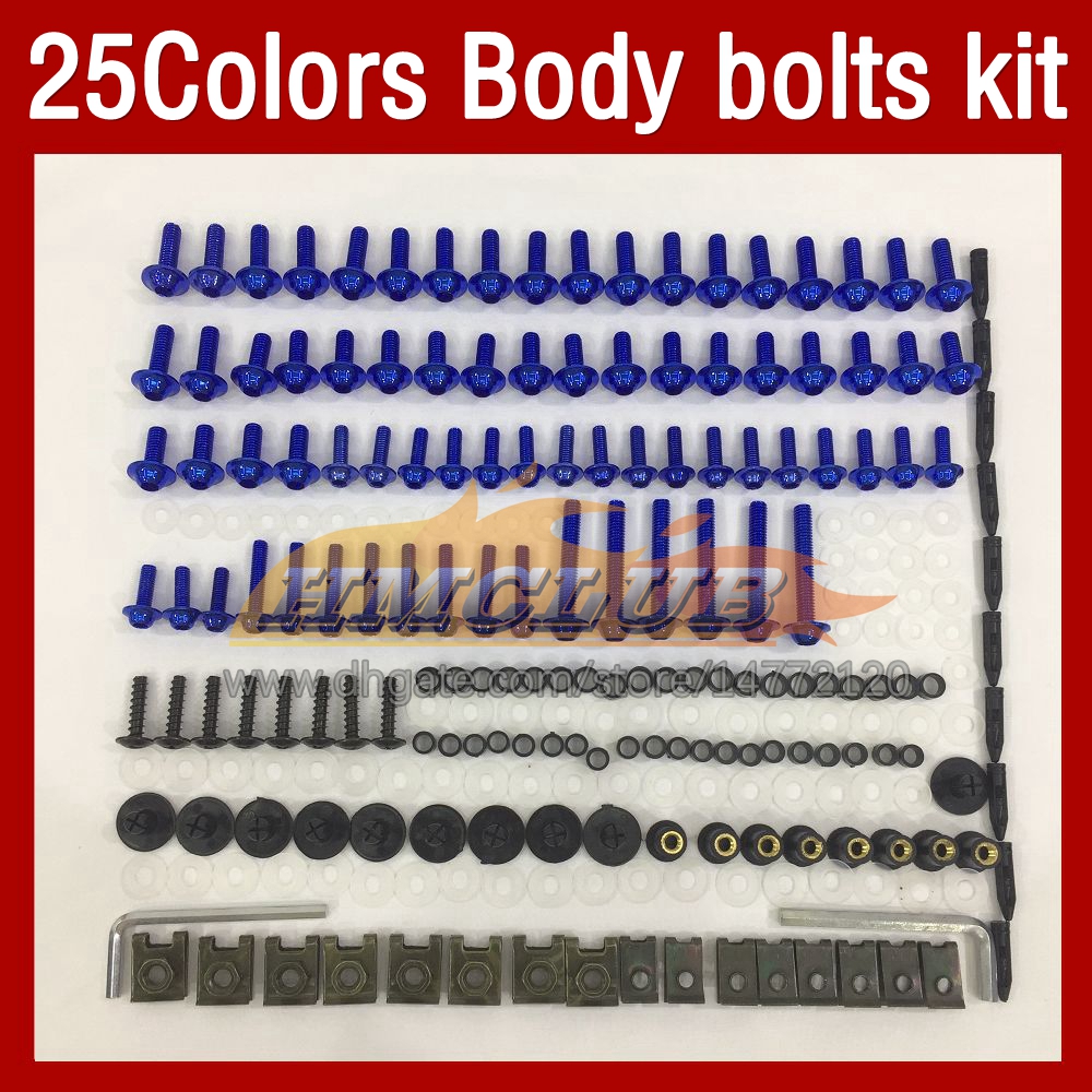 

Complete Motorcycle Fairing Bolts Full Screw Kit For YAMAHA FZ6 FZ 6R 6 R 09-15 FZ-6R FZ6R 09 10 11 12 2013 2014 2015 MOTO Body Windshield Bolt Screws Nut Nuts 268PCS, No.10