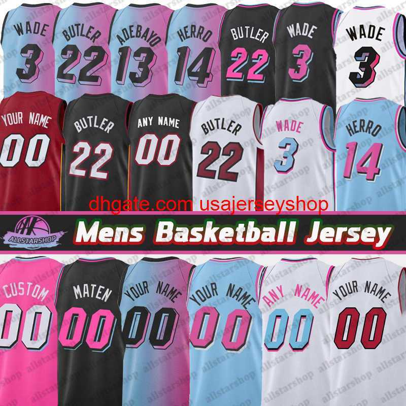 Custom 2021 Tyler 14 Herro Duncan 55 Robinson Bam 13 Ado Basketball Jersey Kendrick 25 Nunn Avery 11 Bradley Udonis 40 Haslem Precious 5, Men
Custom 2021 Tyler 14 Herro Duncan 55 Robinson Bam 13 Ado Basketball Jersey Kendrick 25 Nunn Avery 11 Bradley Udonis 40 Haslem Precious 5, Men