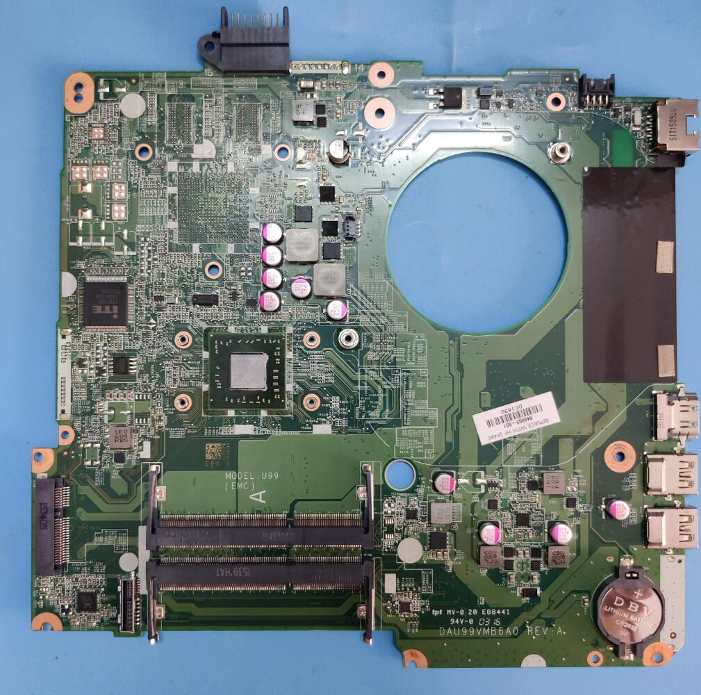 846803-601 846803-001 for HP 15-F387WM UMA Laptop Motherboard w/AMD A8-7410 DAU99VMB6A0
846803-601 846803-001 for HP 15-F387WM UMA Laptop Motherboard w/AMD A8-7410 DAU99VMB6A0