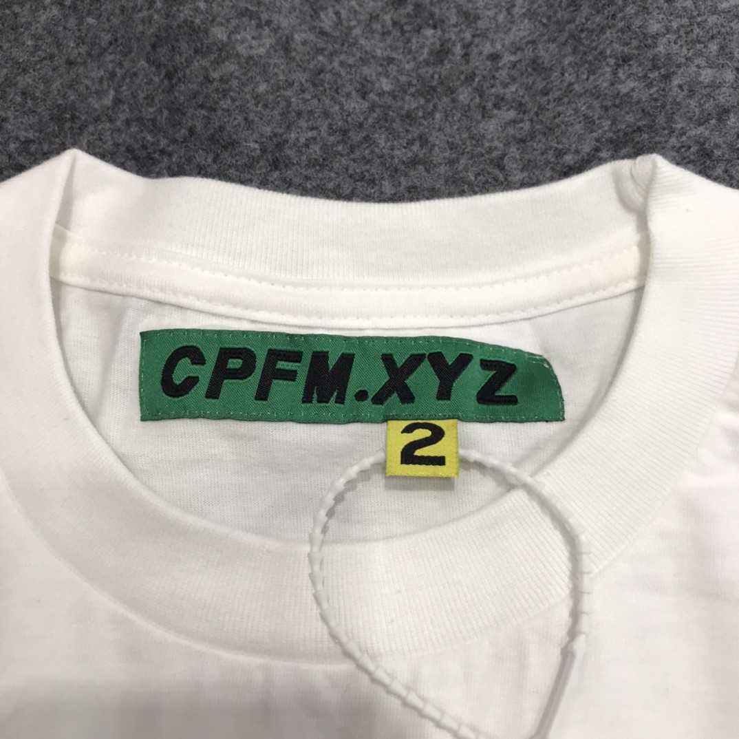 CPFM Men's T-Shirts T-Shirts Men Women High Quality SUNDAY FLEA GRAND OPENING Tee Foam Printing Tops CACTUS PLANT FLEA MARKET Short Sleeve T2