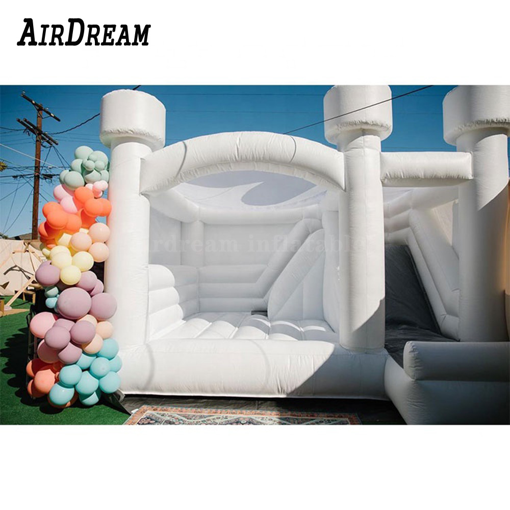 Wedding Bouncer White bounce house Inflatable Jumper With Slide full PVC Jumping Combo Outdoor Air Bouncy castle for kids adults with blower
Wedding Bouncer White bounce house Inflatable Jumper With Slide full PVC Jumping Combo Outdoor Air Bouncy castle for kids adults with blower