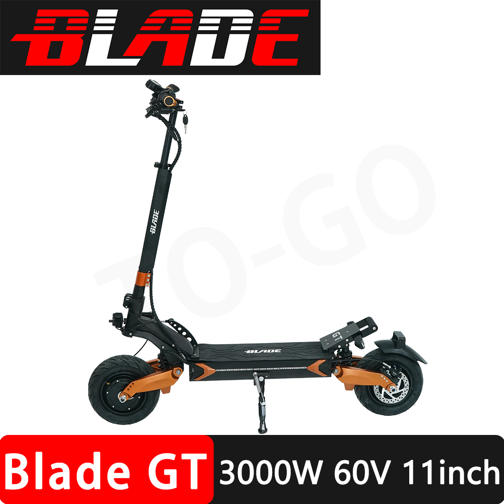 BLADE GT Electric Scooter TEVERUN 11inch VACUUM Tyre Self-repair 1500W*2 3000W Dual Motor 60V 23.4Ah Foldable
BLADE GT Electric Scooter TEVERUN 11inch VACUUM Tyre Self-repair 1500W*2 3000W Dual Motor 60V 23.4Ah Foldable