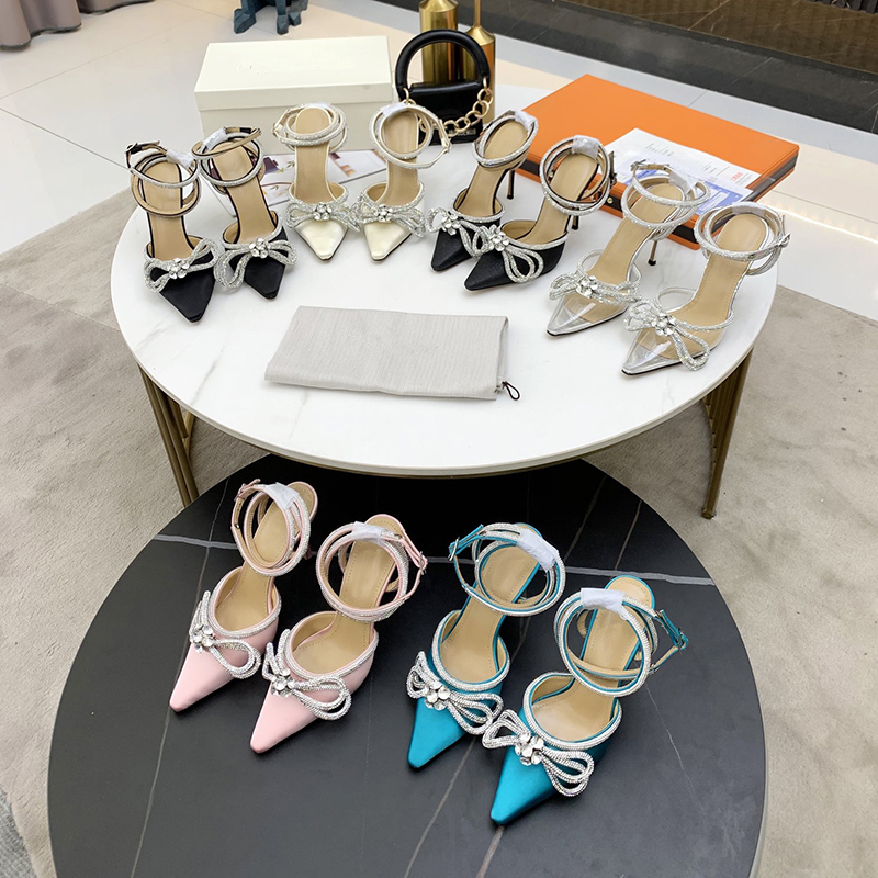 2023 Women Dress Shoes luxury Mach Heel designer womens high heels Silk Satin Double Bow Crystal Pumps Lady Fashion Sandals With Box Classic Wedding Party Sandal, 7# white
2023 Women Dress Shoes luxury Mach Heel designer womens high heels Silk Satin Double Bow Crystal Pumps Lady Fashion Sandals With Box Classic Wedding Party Sandal, 7# white