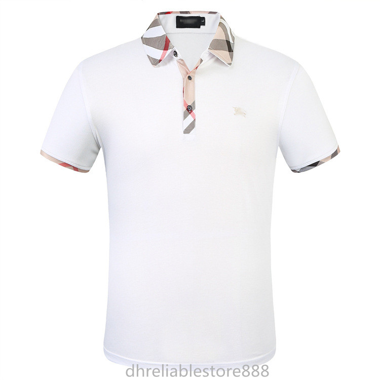 Men's T-shirt Fashion Designer Cotton Polo Shirt Lapel Short Sleeve Shirts Business Men T-shirts Large T-shirt Size M--3xl 1QF82
Men's T-shirt Fashion Designer Cotton Polo Shirt Lapel Short Sleeve Shirts Business Men T-shirts Large T-shirt Size M--3xl 1QF82