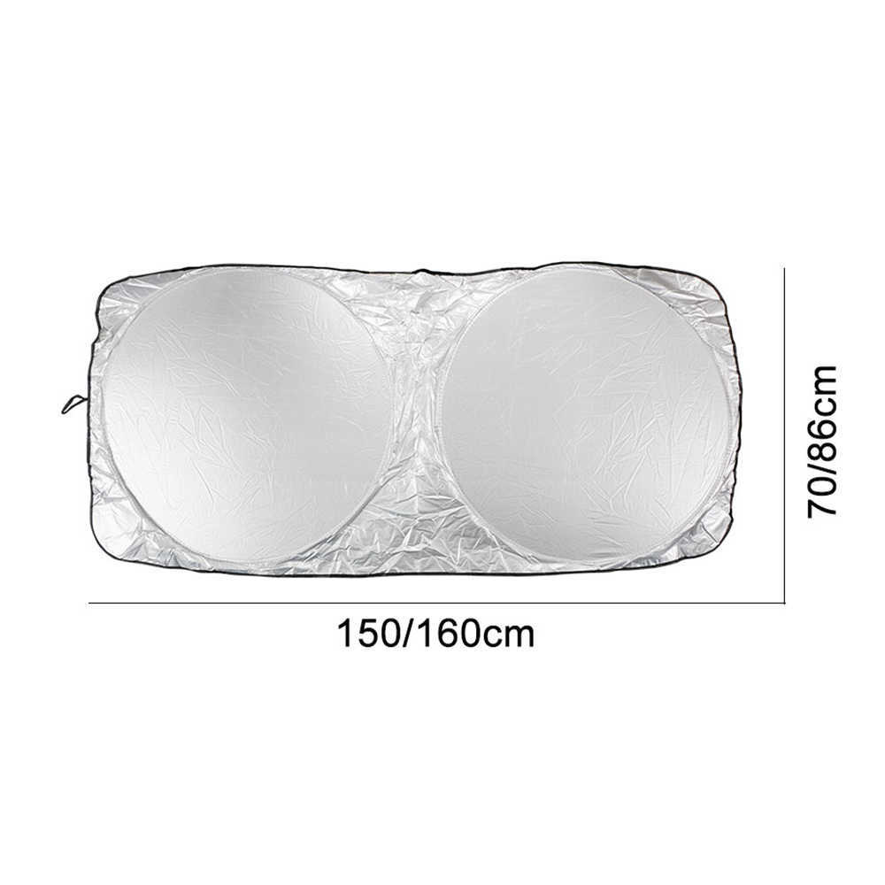 Car Windshield SunShade Cover For Mercedes W124 GLA GLC ML GLB GLK GLE GLS GLC43 Anti UV Sun Visor Protector Auto Accessories