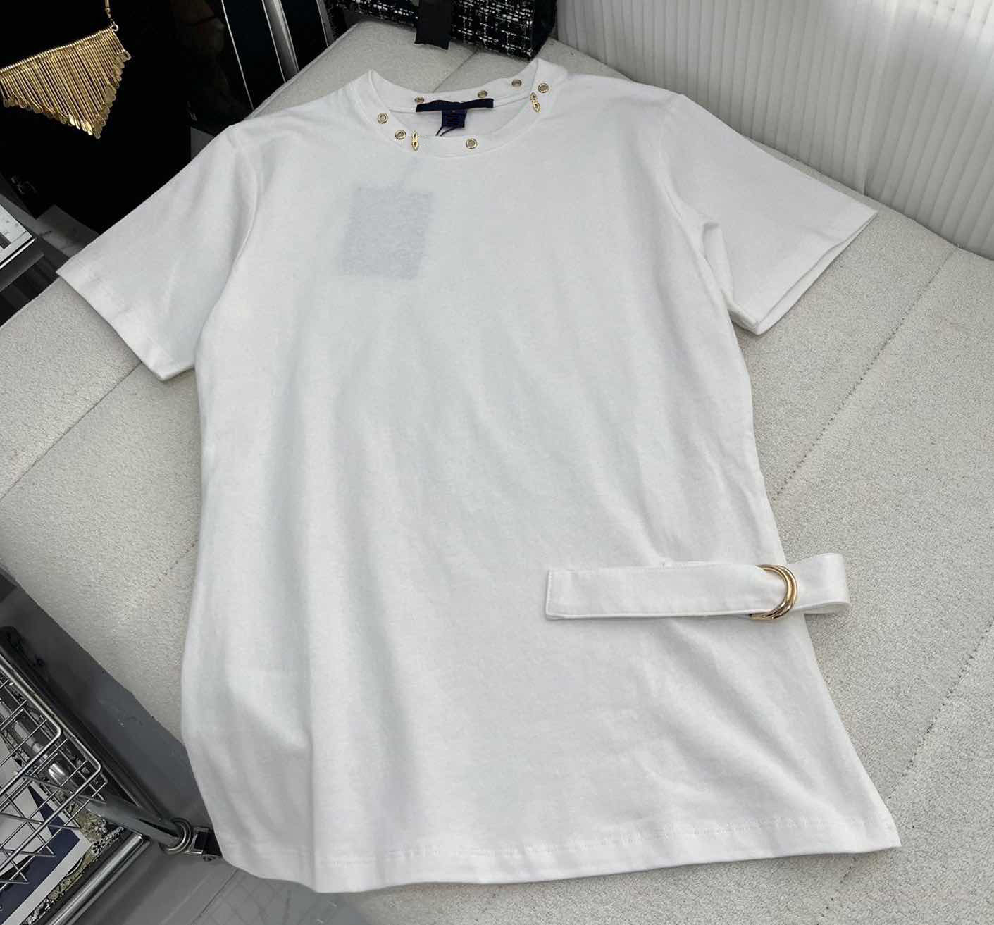 Women's T-Shirt Designer T shirt short sleeved fashion classic letter-printed sweatshirt Crew neck breathable top Mens Tshirt Size S, Black
Women's T-Shirt Designer T shirt short sleeved fashion classic letter-printed sweatshirt Crew neck breathable top Mens Tshirt Size S, Black