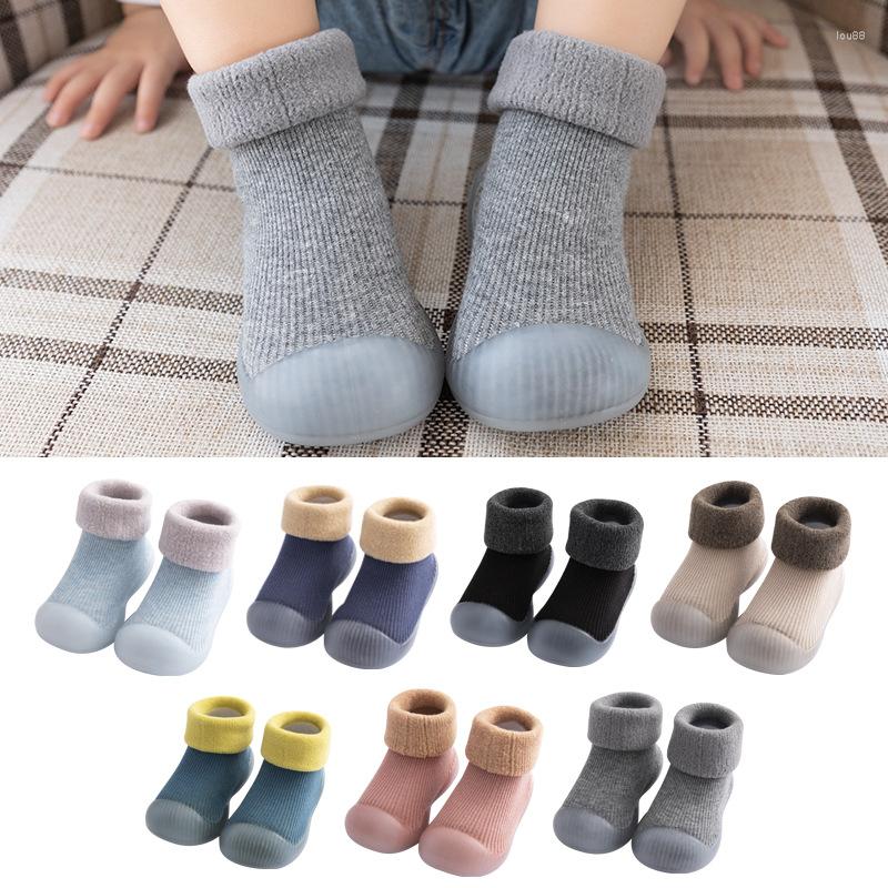 First Walkers Children Anti-slip Shoes Born Baby Toddler Girls Plus Velvet Non-slip Floor Socks Infant Boys Rubber Sole Winter Sneakers, Pink1
First Walkers Children Anti-slip Shoes Born Baby Toddler Girls Plus Velvet Non-slip Floor Socks Infant Boys Rubber Sole Winter Sneakers, Pink1