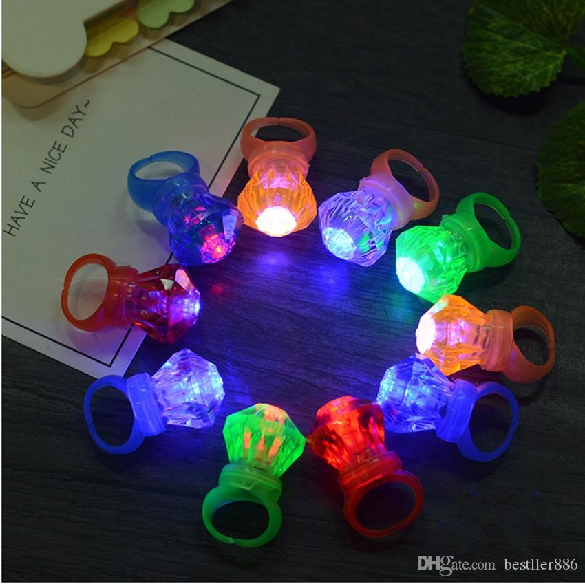 Plastic Diamond Shape Led Finger Ring Light-up Toys Mix Colors Light Simulation Kids Toy Party Decoration
Plastic Diamond Shape Led Finger Ring Light-up Toys Mix Colors Light Simulation Kids Toy Party Decoration