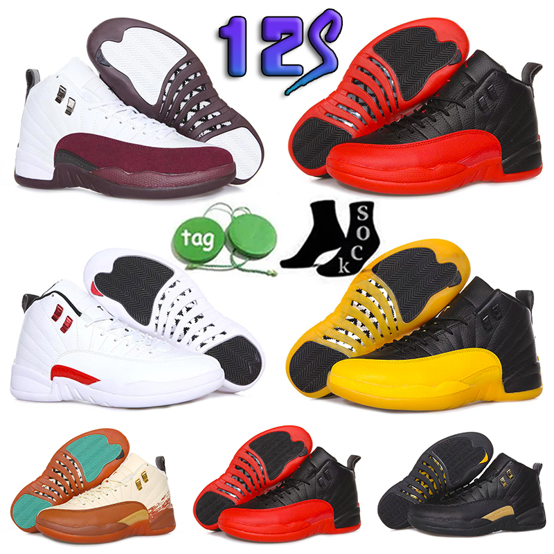 Top 12s 12 mens basketball shoes Playoffs Black University Gold Dark Concord white dark grey Fiba Gym Red Taxi Bordeaux trainer sneakers size 40-47, 15
Top 12s 12 mens basketball shoes Playoffs Black University Gold Dark Concord white dark grey Fiba Gym Red Taxi Bordeaux trainer sneakers size 40-47, 15