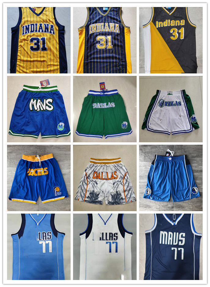 Dallas''Mavericks''Shorts Indiana''Pacers''men Throwback Basketball Shorts pocket Basketball Jerseys 77 Doncic Reggie 31 Miller Luka, Color
Dallas''Mavericks''Shorts Indiana''Pacers''men Throwback Basketball Shorts pocket Basketball Jerseys 77 Doncic Reggie 31 Miller Luka, Color