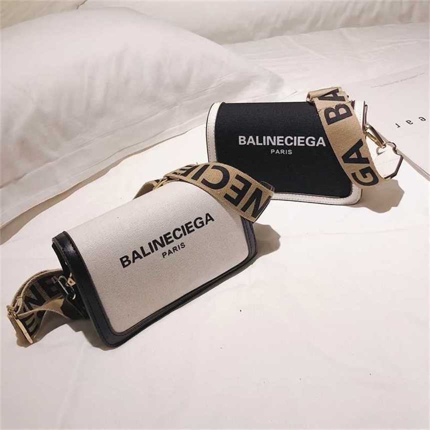 24% OFF Handbag High quality 2023 new bag Canvas letter printed small square women's wide belt messenger shoulder, White5
24% OFF Handbag High quality 2023 new bag Canvas letter printed small square women's wide belt messenger shoulder, White5